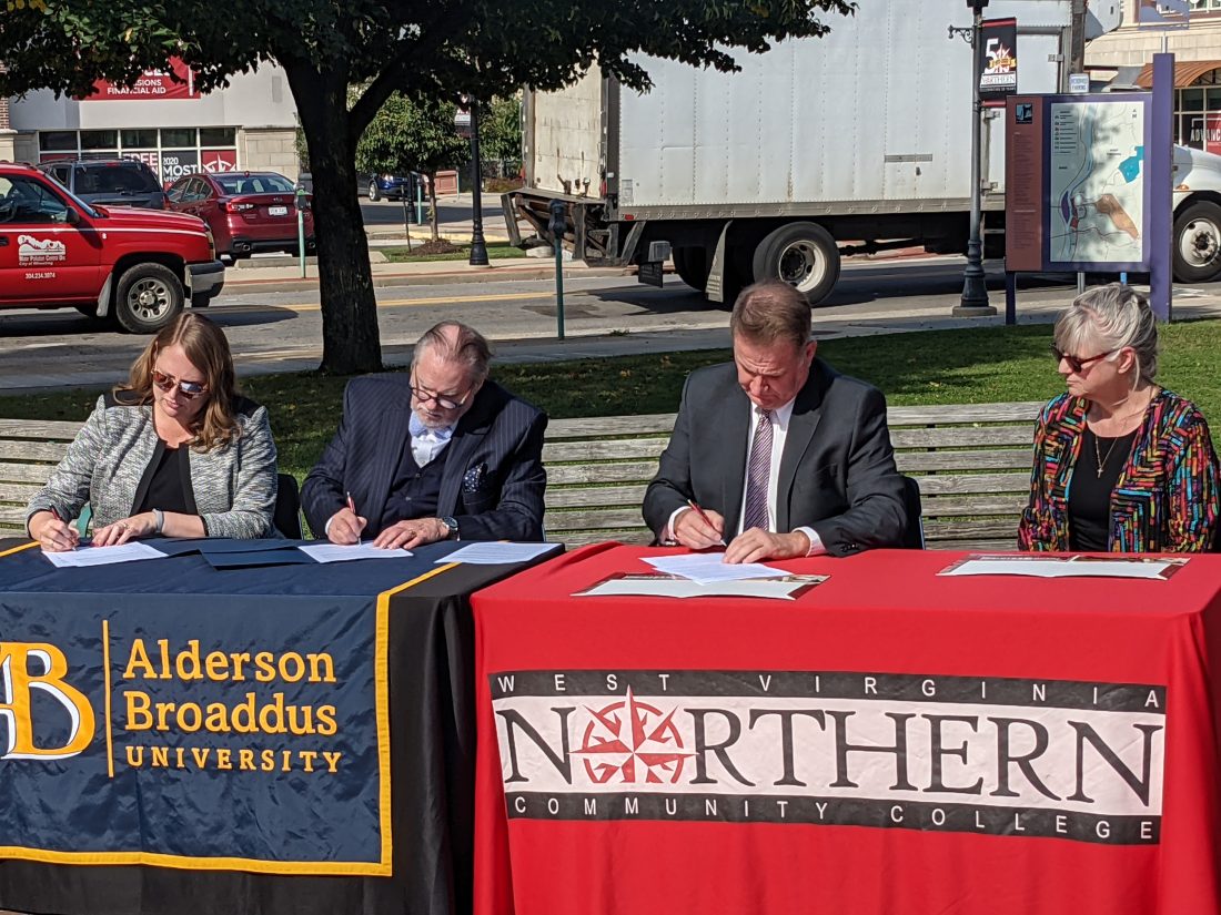 WVNCC, Alderson Broaddus Ink Admission Agreement for Arts, Science